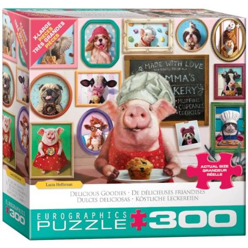 Picture of EUROGRAPHIC PUZZLE - DELICIOUS GOODIES 300PCE