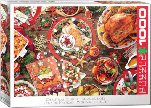 Picture of EUROGRAPHIC PUZZLE - CHRISTMAS DINNER 1000PCE