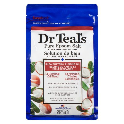 Picture of DR TEALS SHEA BUTTER and ALMOND OIL EPSOM SALT 1.36KG