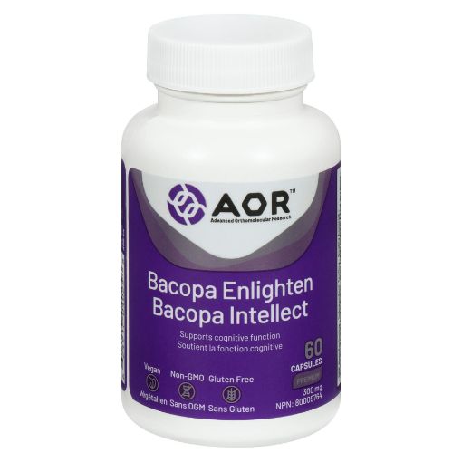 Picture of AOR BACOPA ENLIGHTEN 300MG CAPS 60S