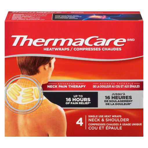 Picture of THERMACARE HEATWRAPS NECK and SHOULDER 4S