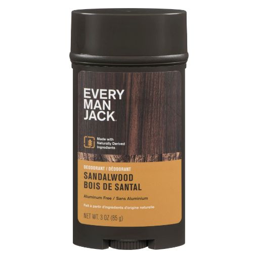 Picture of EVERY MAN JACK DEODORANT - SANDALWOOD 88GR                                 