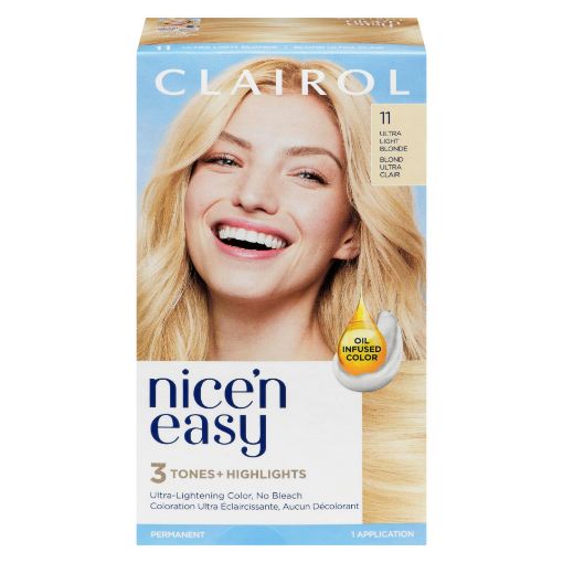 Picture of CLAIROL NICE N EASY HAIR COLOUR - 11 ULTRA LIGHT BLONDE                    