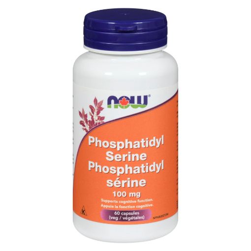 Picture of NOW PHOSPHATIDYL SERINE - SUPPORTS COGNITIVE FUNCTION 100MG 60S