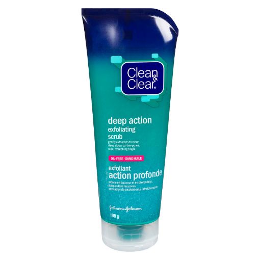 Picture of CLEAN and CLEAR DEEP ACTION EXFOLIATING CLEANSER 198GR