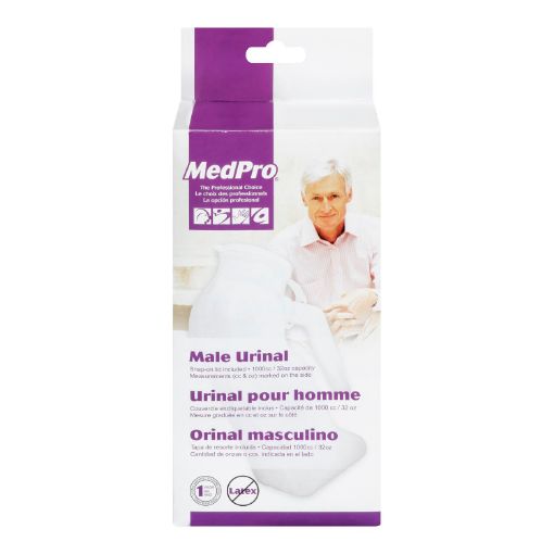 Picture of AMG MEDICAL MALE URINAL W/COVER - 1 QT