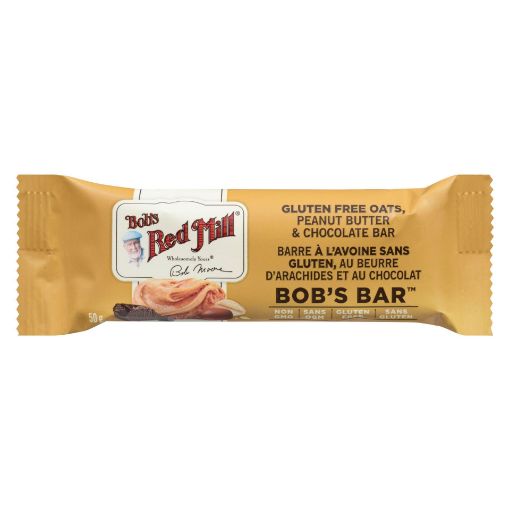 Picture of BOBS RED MILL OAT BAR - GF - PEANUT BUTTER CHOCOLATE 50GR