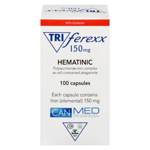 Picture of TRIFEREXX - HEMATINIC CAPSULES 150MG 100S                             