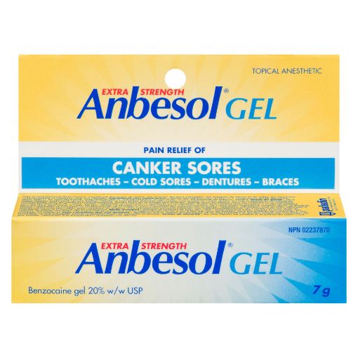 Picture of ANBESOL EXTRA STRENGTH 20% GEL  7GR                                        