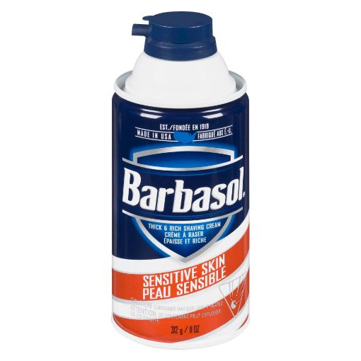 Picture of BARBASOL SHAVE CREAM - SENSITIVE SKIN 312GR                                