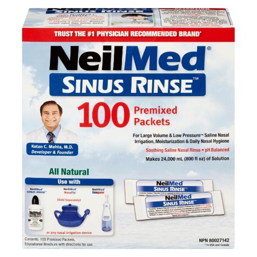 Picture of NEILMED SINUS RINSE REFILLS 100S                                           