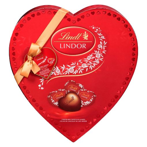 Picture of LINDT LINDOR VALENTINE AMOUR HEART - MILK 202GR