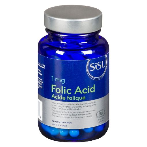 Picture of SISU FOLIC ACID 1MG - TABLETS 90S