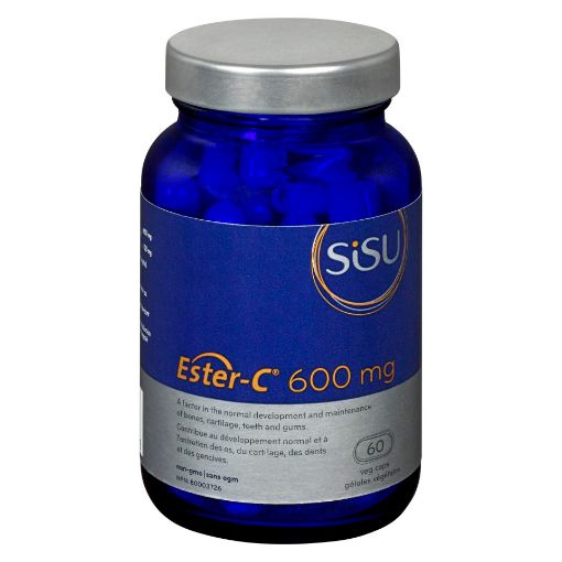 Picture of SISU ESTER-C - VEGETABLE CAPSULES 600MG 60S