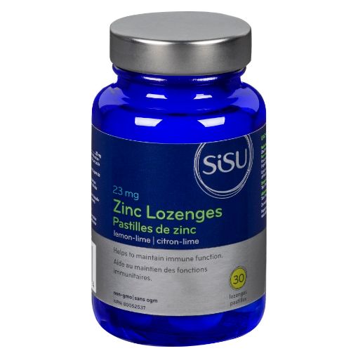 Picture of ISU ZINC LOZENGES - LEMON-LIME 23MG 30S