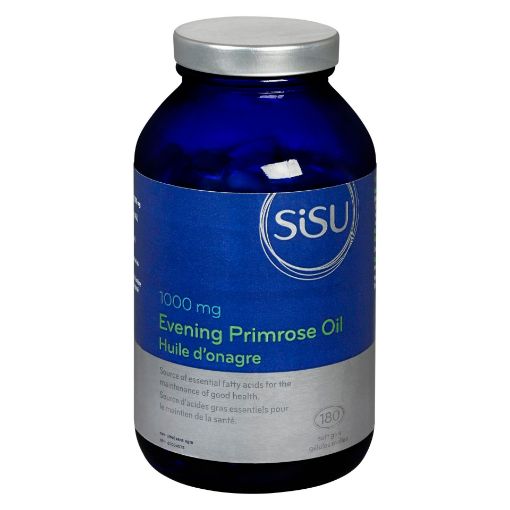 Picture of SISU EVENING PRIMROSE OIL 1000MG - VEGETABLE CAPSULES 180S