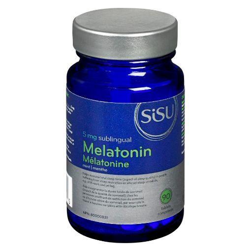 Picture of SISU MELATONIN 5MG SUBLINGUAL TABLETS - MINT   90S 