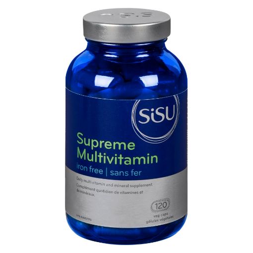 Picture of SISU SUPREME MULTIVITAMIN IRON FREE - VEGETABLE CAPSULES 120S