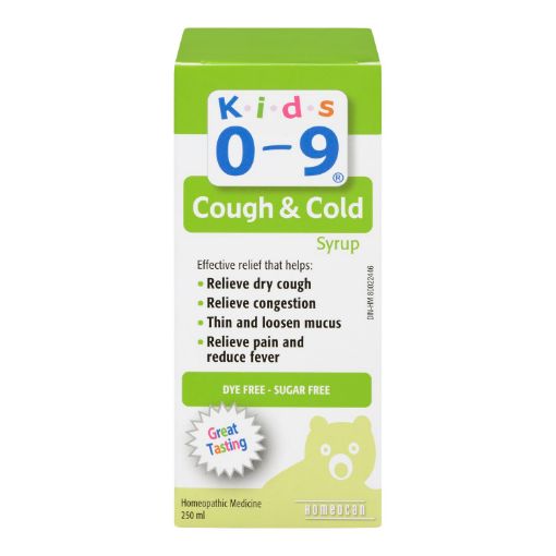 Picture of KIDS 0-9 COUGH and COLD DAYTIME SYRUP 250ML