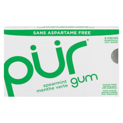 Picture of PUR GUM BLISTERS - SPEARMINT 9S 12.6GR                                     