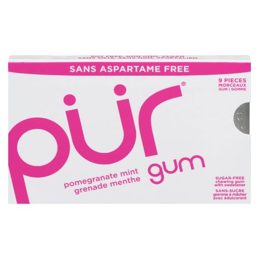 Picture of PUR GUM BLISTERS - POMEGRANATE MINT 9S 12.6GR                              