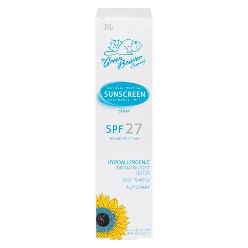 Picture of GREEN BEAVER SUNSCREEN SPRAY - SPF27 90ML