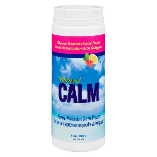 Picture of NATURAL CALM MAGNESIUM RASP LEMON POWDER 8OZ                               