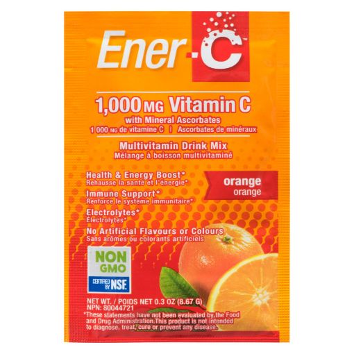 Picture of ENER-C ORANGE MULTIVITAMIN DRINK MIX NPN 80076055 8.67G                    