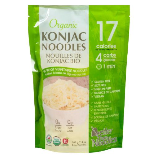 Picture of KONJAC NOODLES ORIGINAL 385GR                  