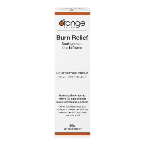 Picture of ORANGE NARURALS BURN RELIEF HOMEOPATHIC CREAM 5GR                          