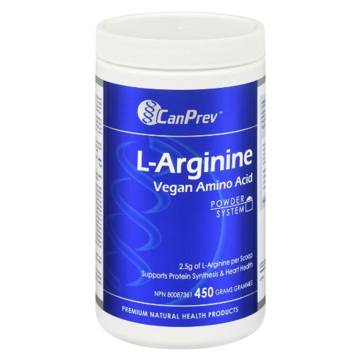 Picture of CANPREV L-ARGININE POWDER - VEGAN AMINO ACID 450GR                                 