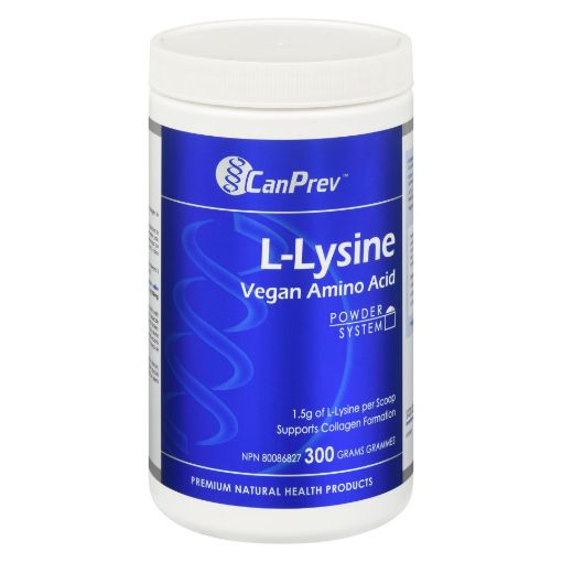 Picture of CANPREV L-LYSINE VEGAN AMINO ACID POWDER 300GR