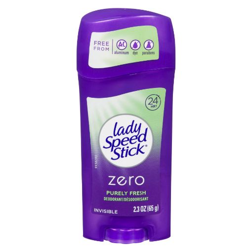 Picture of LADY SPEED STICK ZERO PURELY FRESH DEODORANT 65GR                          