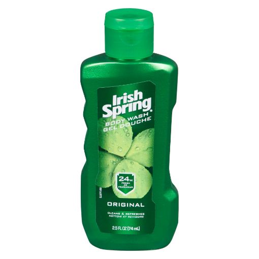 Picture of COLGATE BODYWASH - ORIGINAL IRISH SPRING - TRAVEL SIZE 74ML