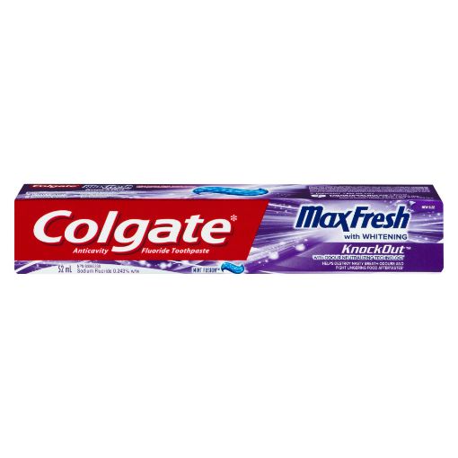 Picture of COLGATE MAX FRESH TOOTHPASTE - KNOCKOUT 52ML                               