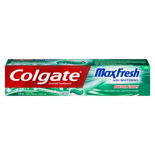 Picture of COLGATE MAX FRESH TOOTHPASTE - CLEAN MINT 150ML