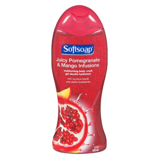 Picture of SOFTSOAP BODY WASH - POMEGRANATE MANGO 532ML                               