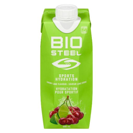 Picture of BIOSTEEL SPORTS DRINK - CHERRY LIME 500ML