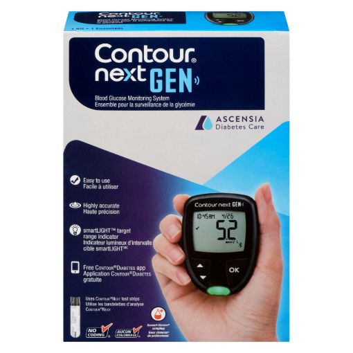 Picture of ASCENSIA CONTOUR NEXT GEN BLOOD GLUCOSE METER