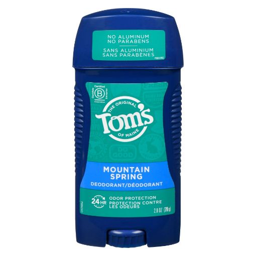 Picture of TOMS OF MAINE LONG LASTING DEODORANT - MOUNTAIN SPRING MENS 79GR           