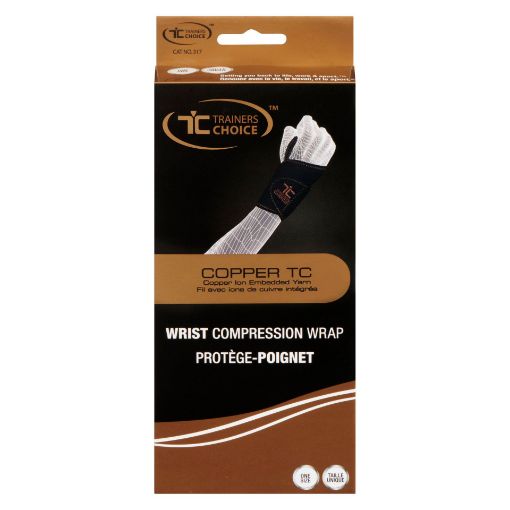 Picture of TRAINERS CHOICE COPPER WRIST WRAP                                          