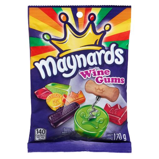 Picture of MAYNARDS WINE GUMS 170GR                                                   