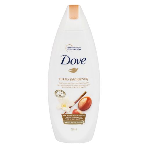 Picture of DOVE CREAM OIL BODY WASH - SHEA BUTTER 354ML                               