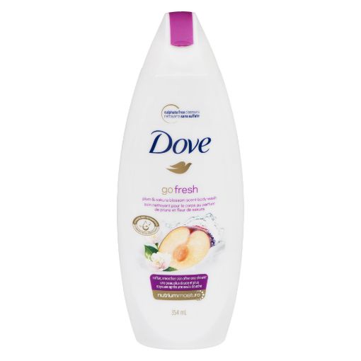 Picture of DOVE GO FRESH BODY WASH - REBALANCE 354ML                                  