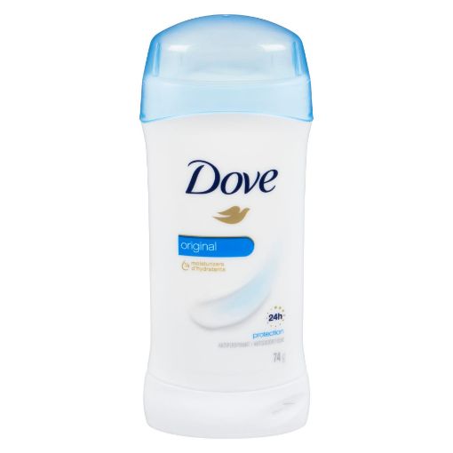 Picture of DOVE INVISIBLE SOLID DEODORANT - ORIGINAL 74GR                             