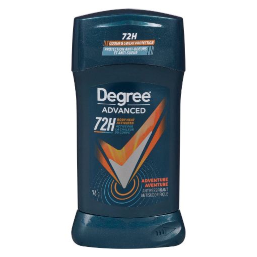 Picture of DEGREE FOR MEN ADRENALINE - ANTIPERSPIRANT - ADVENTURE SOLID 76GR          