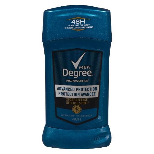 Picture of DEGREE FOR MEN ADRENALINE - ANTIPERSPIRANT - SPORT DEFENSE SOLID 76GR      