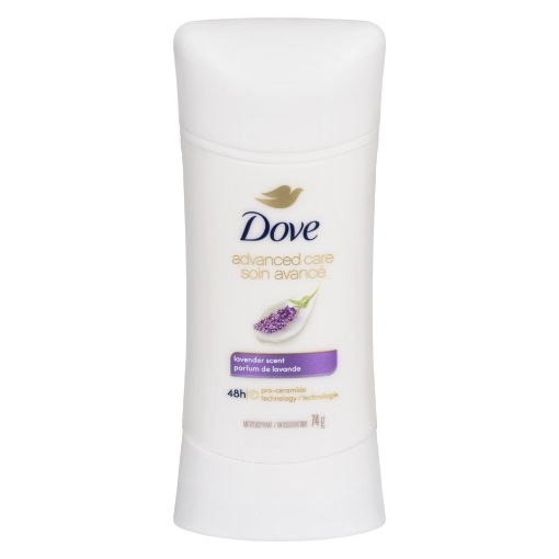 Picture of DOVE INVISIBLE SOLID DEODORANT LAVENDER 12P 74GR