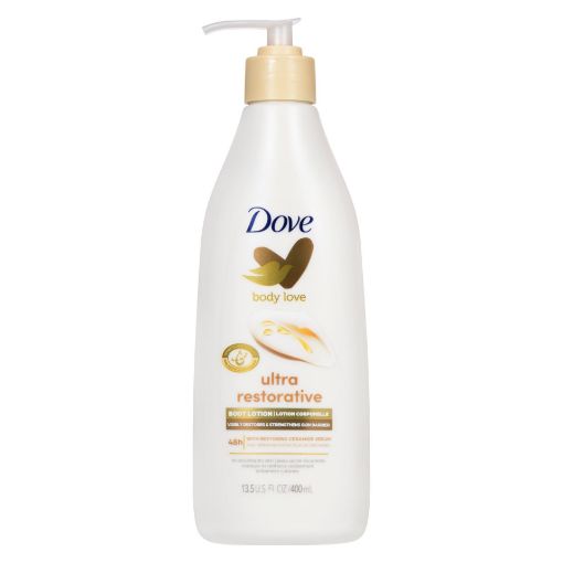 Picture of DOVE RESTORING CARE BODY LOTION 400ML