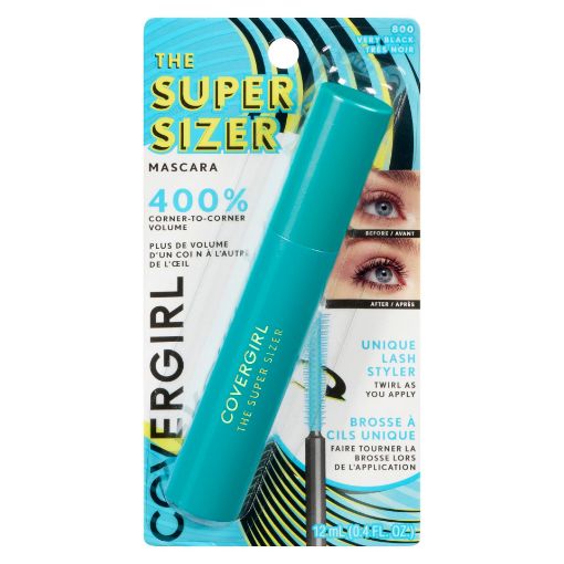 Picture of COVERGIRL THE SUPER SIZER MASCARA - VERY BLACK C3A                         